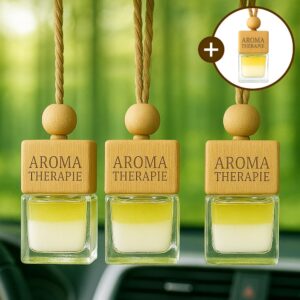 “3+1 편백 차량용 방향제 피톤치드, 신차처럼 상쾌한 자동차 분위기”