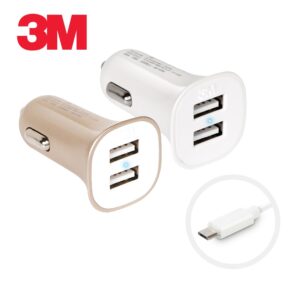 3M 한국쓰리엠 차량용충전기 분리형 2구 5핀 SPUL-AC2400 화이트 후기, 정말 만족스러워요