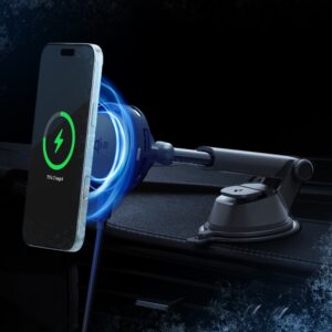 “Qi2 맥세이프 차량용 핸드폰 거치대 고속 무선 쿨링 펠티어 충전기 EV15MDA 대시보드형” 후기, 사용해보니 진짜 괜찮아요