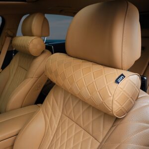 “가온 오니핏 가죽 차량용 목쿠션” 사용 후기, 이거 없으면 운전 힘들어요