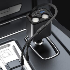 “더존 6in1 릴타입 초고속 멀티 시거잭 차량용 충전기 PT-25S 사용 후기”