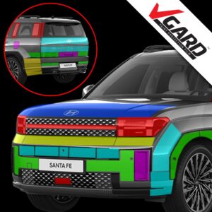 “디 올 뉴 싼타페 MX5 PPF필름 부분구매 D필러 브이가드, 가격 대비 가성비가 뛰어난 제품”