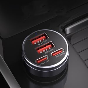 리버폭스 차량용 초고속 충전 시거잭 4포트 충전기 솔직 후기