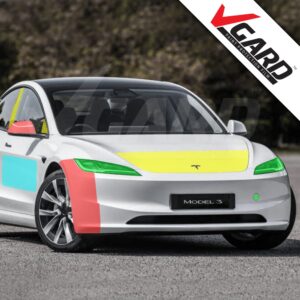 “모델3 하이랜드 PPF 도어하단 부분구매 생활보호필름 브이가드” 후기, 정말 필수템