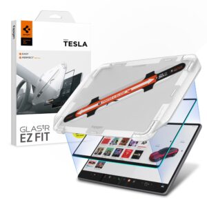 모델Y 주니퍼 테슬라 모델3 하이랜드 앞좌석 스크린 저반사 지문방지 필름 강화유리 이지핏AG 솔직 사용 후기