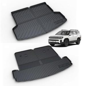 발키리 현대 디올뉴 싼타페 MX5 카본 풀커버 3D 방수 오염방지 논슬립 차박 차량용 트렁크매트, 필수 아이템으로 손색없어요