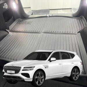 “발키리 현대 제네시스 GV70 카본 풀커버 3D 방수 오염방지 논슬립 차박 차량용 트렁크매트 추천”