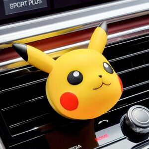 벨르아망 포켓몬스터 캐릭터 빅페이스 차량용 방향제 송풍구 디퓨저 피카츄 블랙체리 추천템