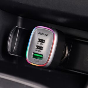 [불스원] 3포트 PD 60W 3포트 초고속 차량용 충전기 시거잭 추천템