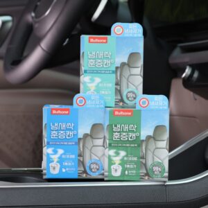 [불스원] 살라딘 냄새싹 훈증캔 플러스 차량 탈취 냄새제거 숲속향 사용 후기