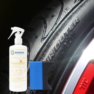 센샤 타이어광택제 솔직 사용 후기, 내 차의 매력을 끌어올려줘요