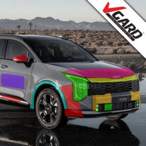 스포티지 NQ5 페이스리프트 PPF필름 부분구매 D필러 브이가드 리뷰, 차 보호의 필수템