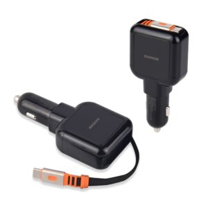 아이코모스 초고속2.0 릴타입 45W C타입 차량용 충전기 리뷰 – 내돈내산 솔직 후기