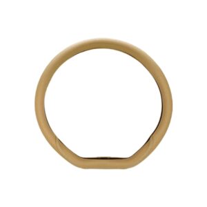 “알파브라보 논슬립 실리콘 자동차 핸들커버 D컷 새들브라운, 진짜 필수품이에요”