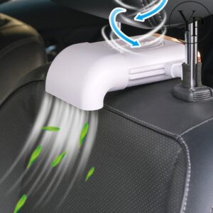 여름철 필수 아이템, 운전석 조수석 등받이 선풍기 뒷자석 등땀 엉땀 써큘레이터 팬 차량용 솔직 후기