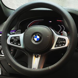 “오토워시 전차종 기본형 타공 핸들커버 370mm 380mm” 솔직 사용 후기, 내 차 안의 필수템이네요