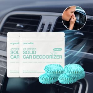 온유어라이프 자동차 차 에어컨 냄새제거 차량 탈취제 2세트, 진짜 효과 있을까?
