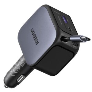 “유그린 넥소드 릴케이블 시리즈 145W 차량용 시거잭 PD 고속 충전기 EC604” 사용 후기, 꼭 사야 할 이유