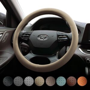 자동차 핸들커버로 완벽 변신 카프트 가죽 타공 원형 베이직 후기