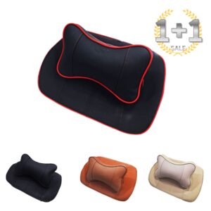 장거리 운전 필수템 1+1 자동차 차량용 목쿠션+허리쿠션 리뷰