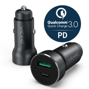 차량용 충전기 꼭 필요한 아이템 (카이져CR3) 퀄컴 퀵차지 3.0 USB PD 듀얼 차량용 고속 충전기 추천