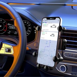 차량용 무중력 중력 핸드폰 송풍구 거치대 벤츠 스팅어 원형 수동 후기