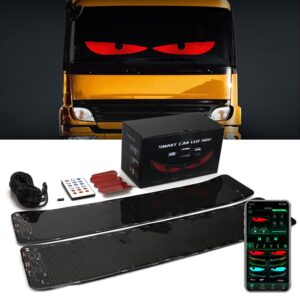 트럭 화물차 츄레라 악마의 눈 애니메이션 대형차 차량용 램프 LED 원격조정 모델 후기