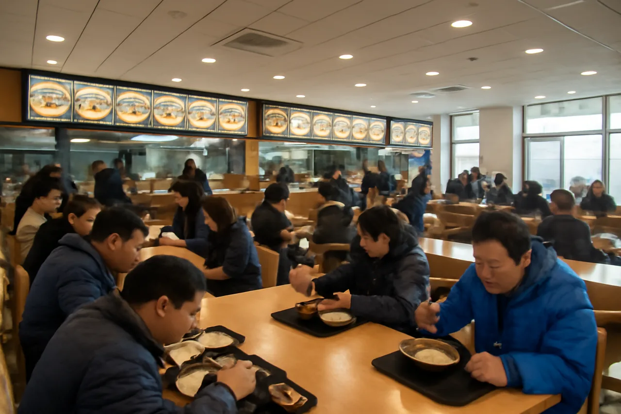 고속도로 휴게소 푸드코트 / AI 생성 이미지
