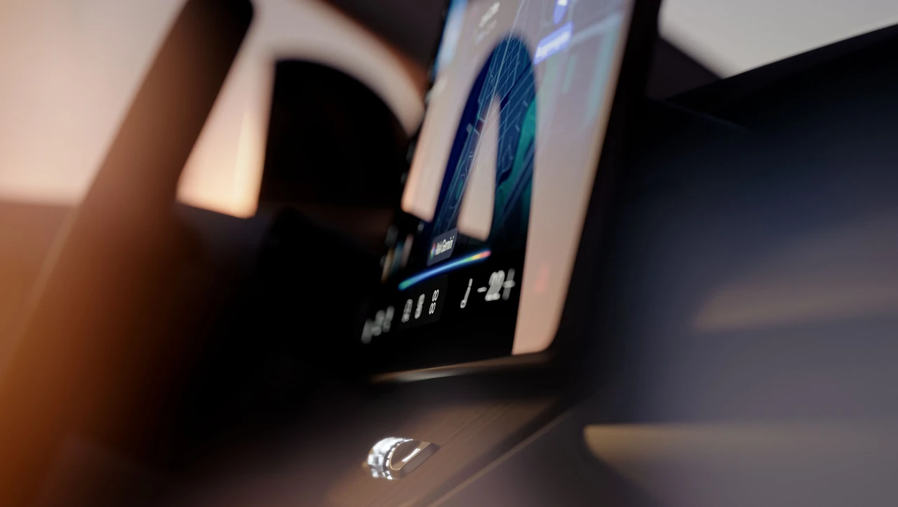 EX60 인포테인먼트 화면 / 볼보
